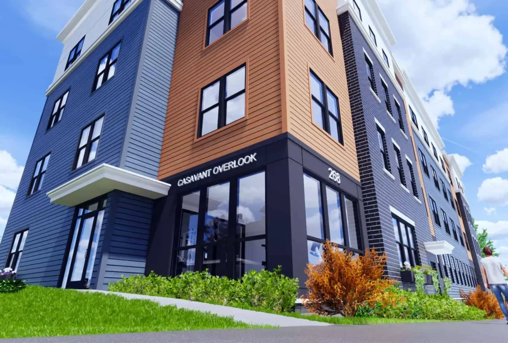Casavant Overlook Render Winooski VT 2020
