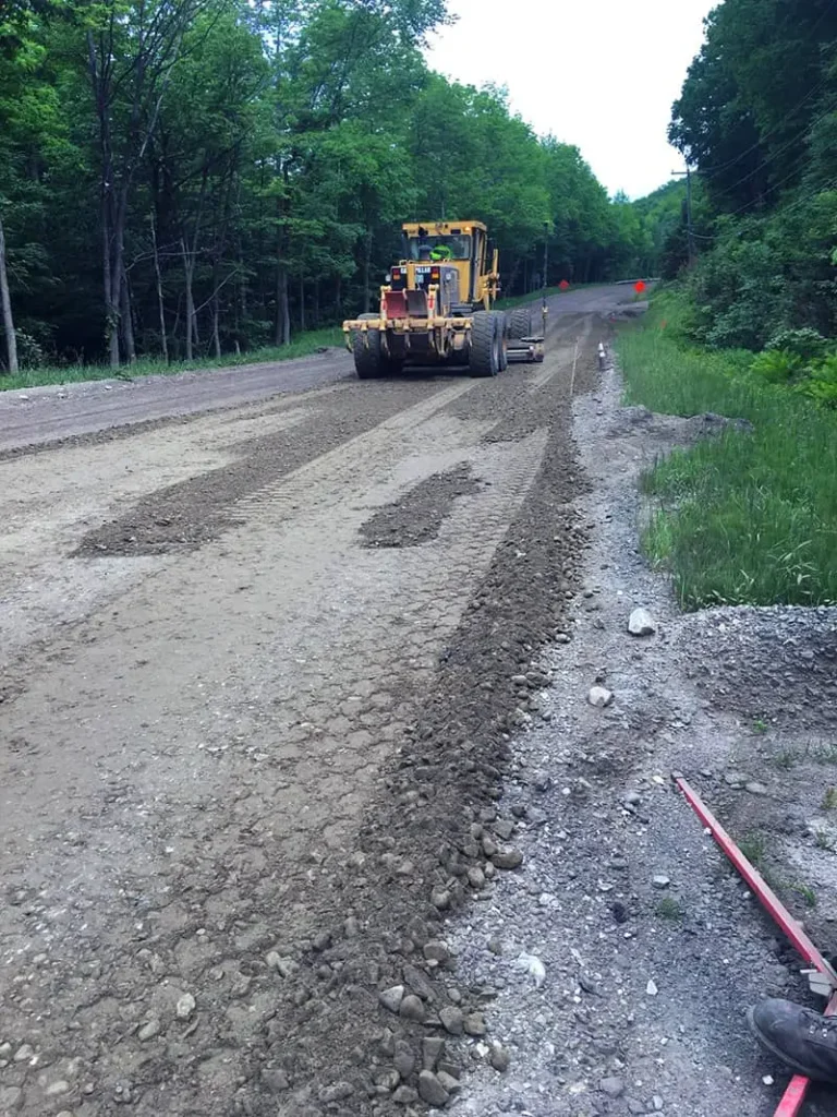 Jamaica-Winhall VT Drainage Grading June 2019