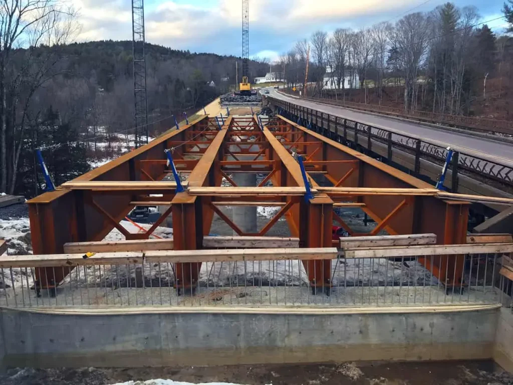 Bethel VT Bridge Route 12 Girder Set Dec 2019