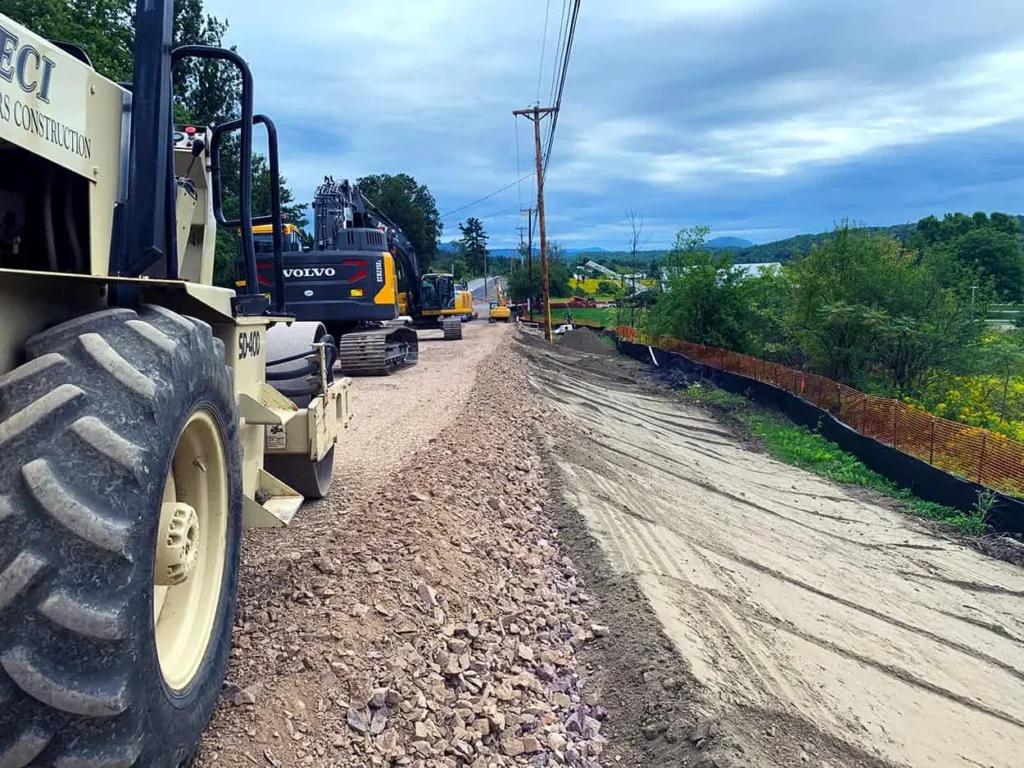 Hinesburg VT NW116 Widening Sept 2020