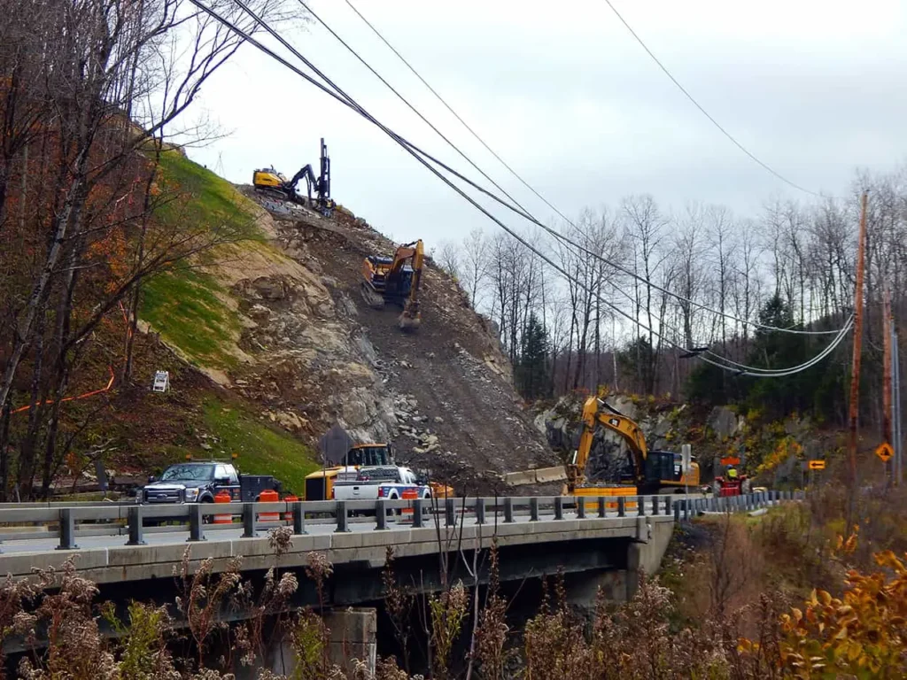Post-Blast Woodford VT Nov 2021