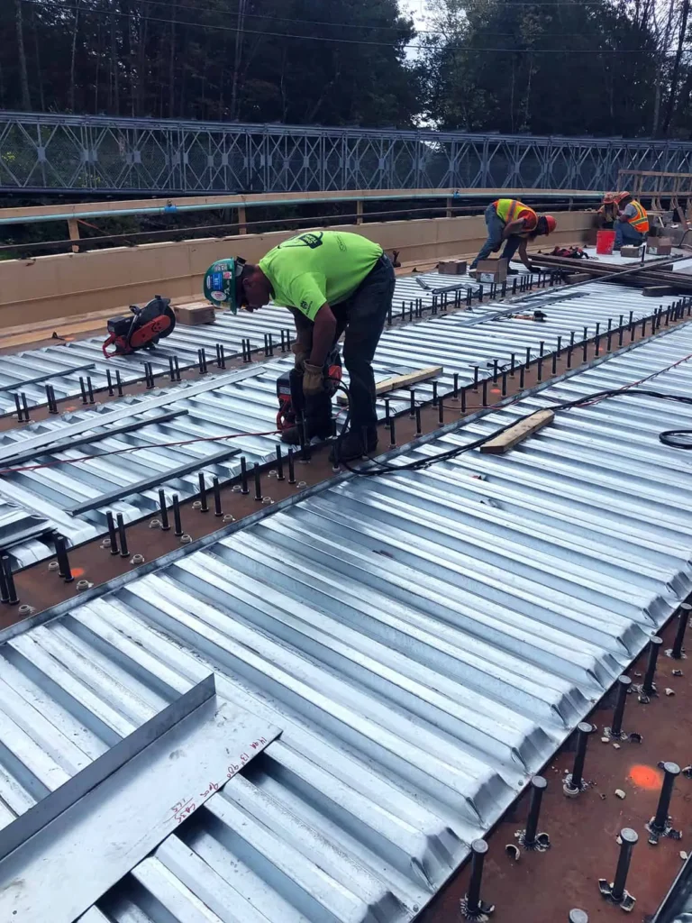 Shear Studs Proctor VT Sept 2021