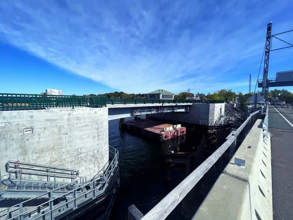 North Hero Grand Isle Drawbridge Bascule Spans Control House Oct 2022