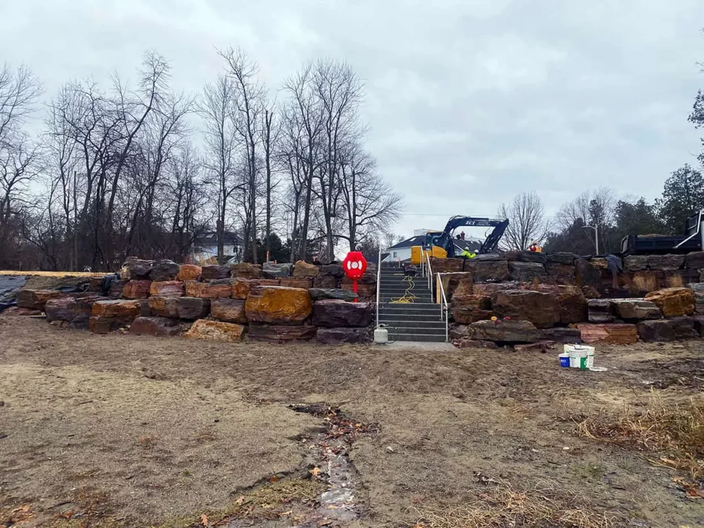 Oakledge Blanchard Beach Access Burlington VT Dec 2021
