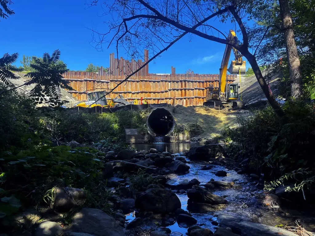 Richmond VT Culvert Existing Outlet Sept 2022