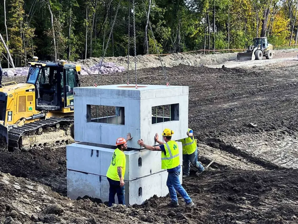 Champlain Parkway Retention Pond Drainage Burlington VT Oct 2022
